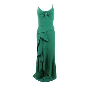 Adrianna Papell Cascade Ruffle Evening Dress